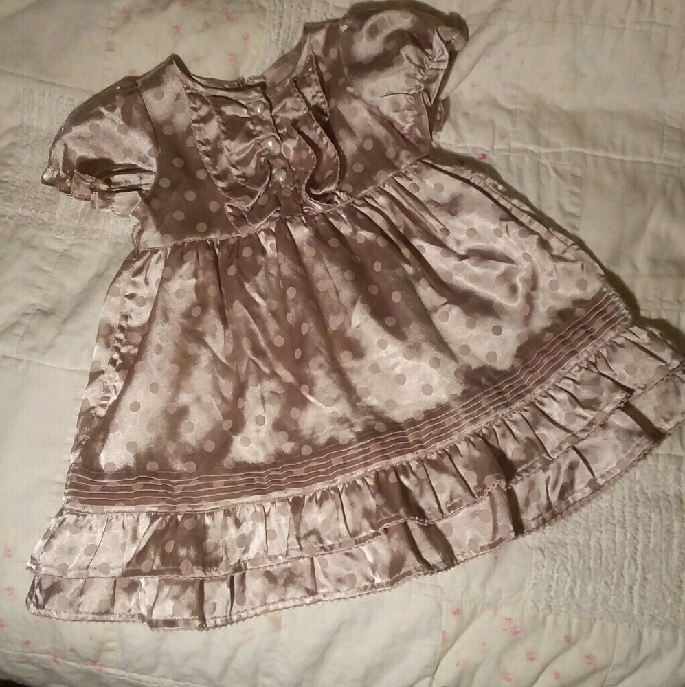 Any fam polka dot dress